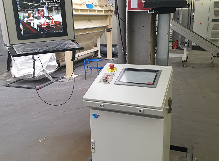 Bouwen afdelingsinstallatie