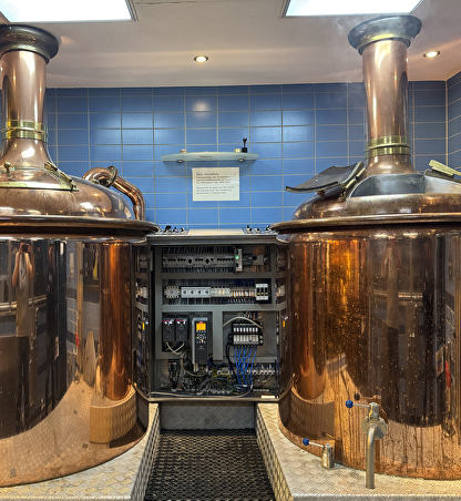 Bierskid besturing zonder PLC