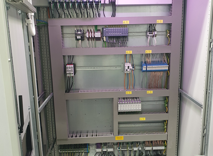 Bouwen afdelingsinstallatie